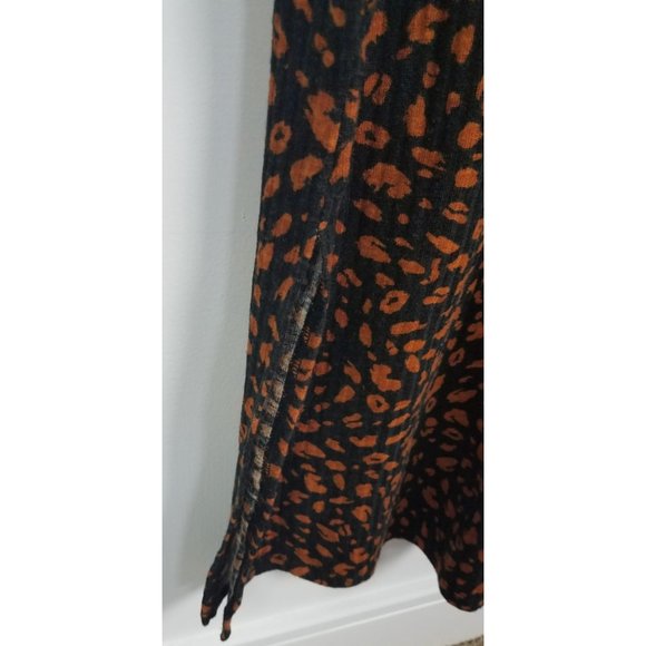 Eloquii Women's Sz. 22/24 Animal Print Lightweight Long Sleeve Mid Length Dress - Picture 5 of 8